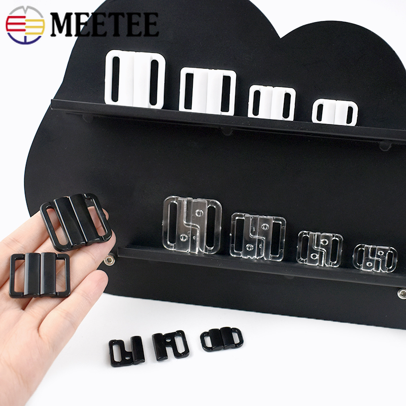 Nursing Bra Clip - 20-100Sets 10/15/20/25mm Plastic Buckles for Bra