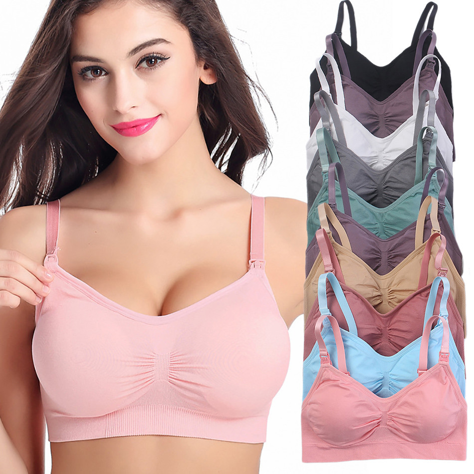 Breathable Maternity Pregnant  – обзор и цена Sleep Bra Bralette