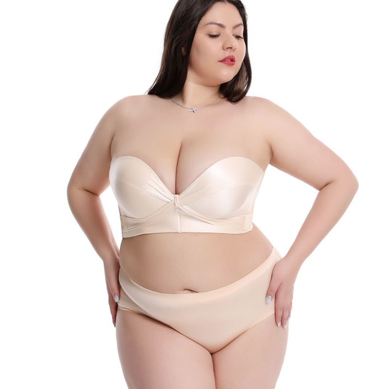Curvy Plus Size F Cup Straples – обзор и цена Minimizer Bra Women