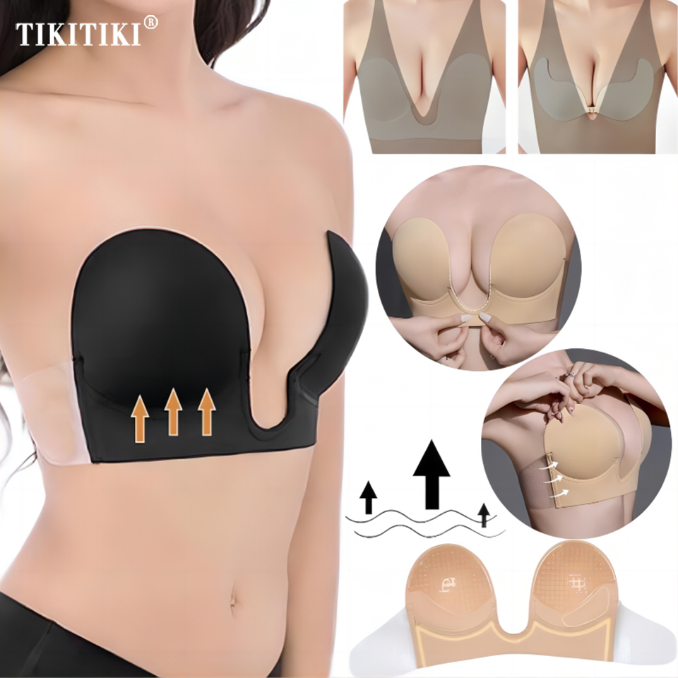 Invisible Push Up Bra Straples – обзор и цена Backless Bra Sticky