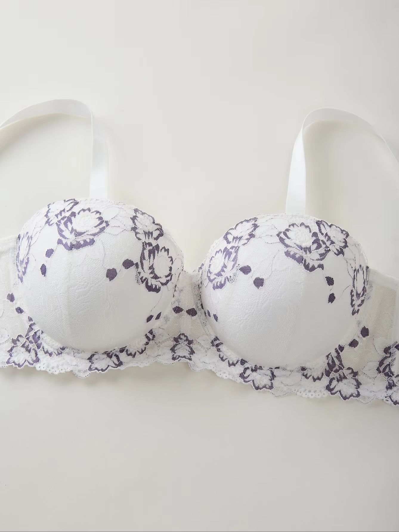 Plus Size Lace & Embroidery Wo – обзор и цена Minimizer Bra Women