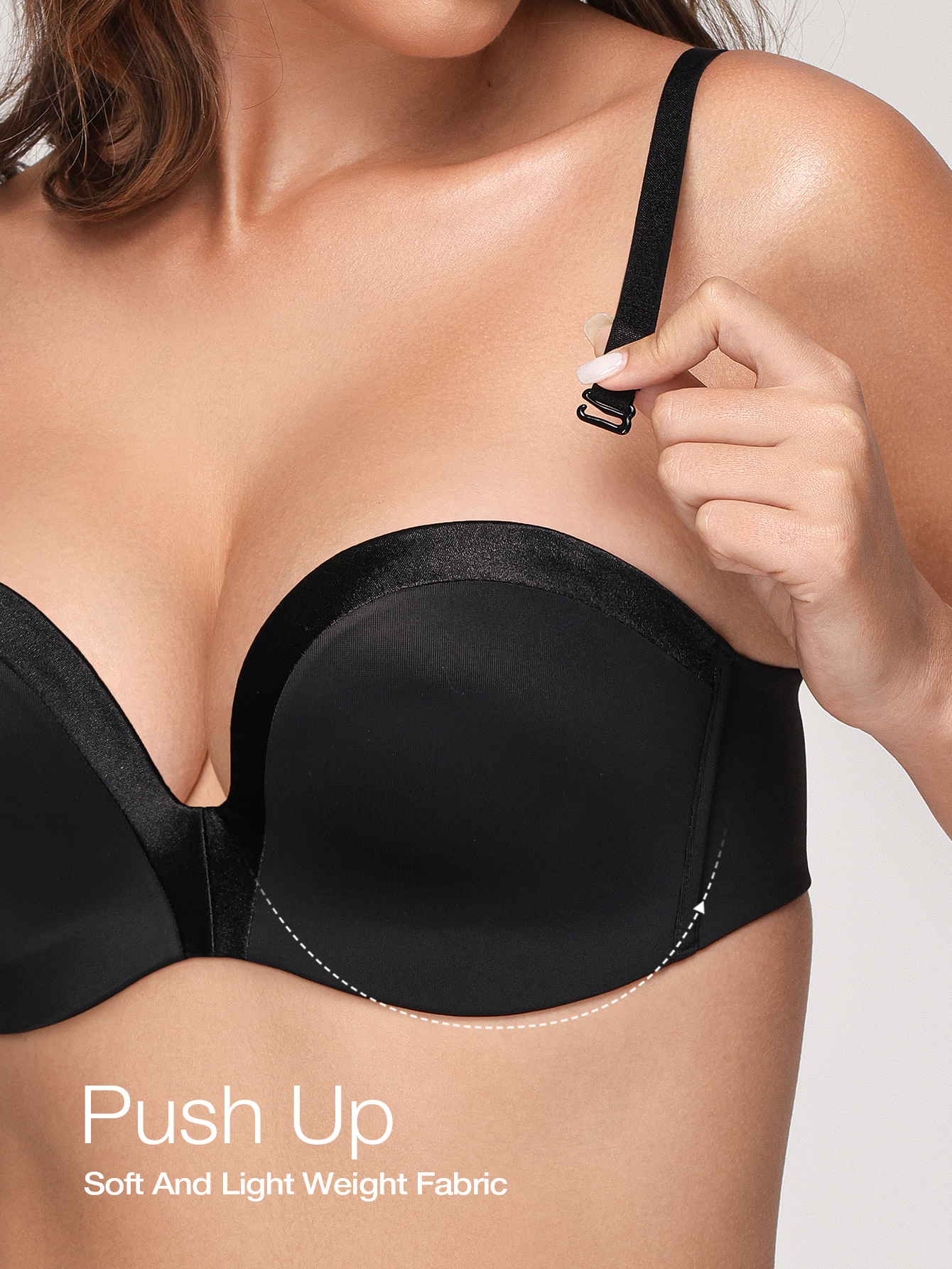 Wingslove Women Strapless Push – обзор и цена Convertible Bra Multiway