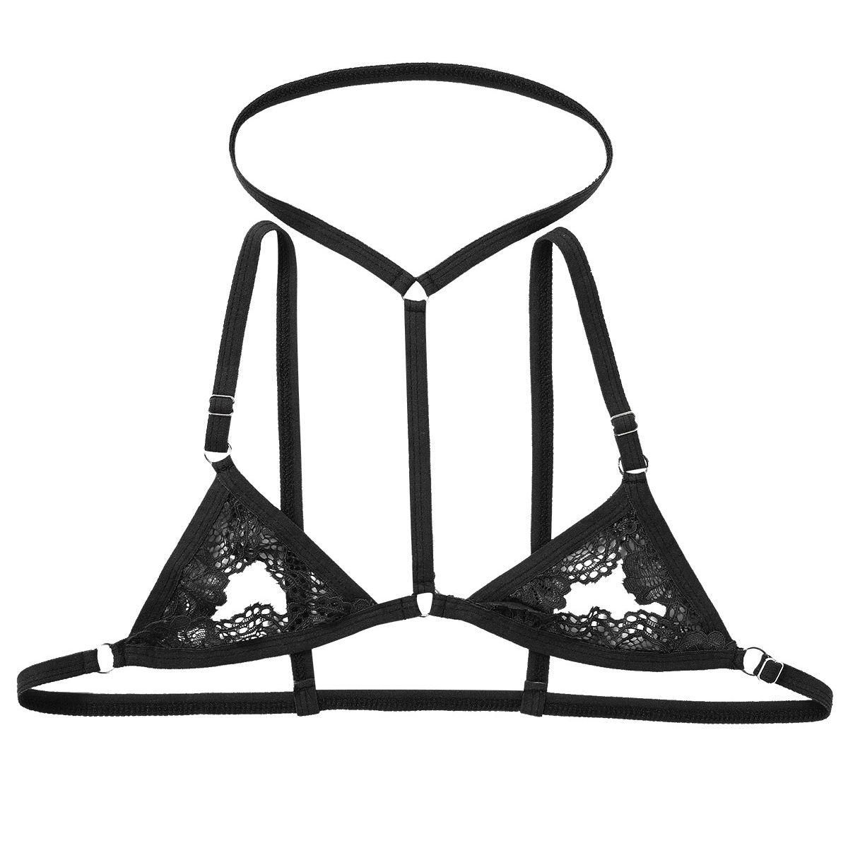 Sexy Men Harness Erotic Bra Ma – обзор и цена Sheer Bra Lace