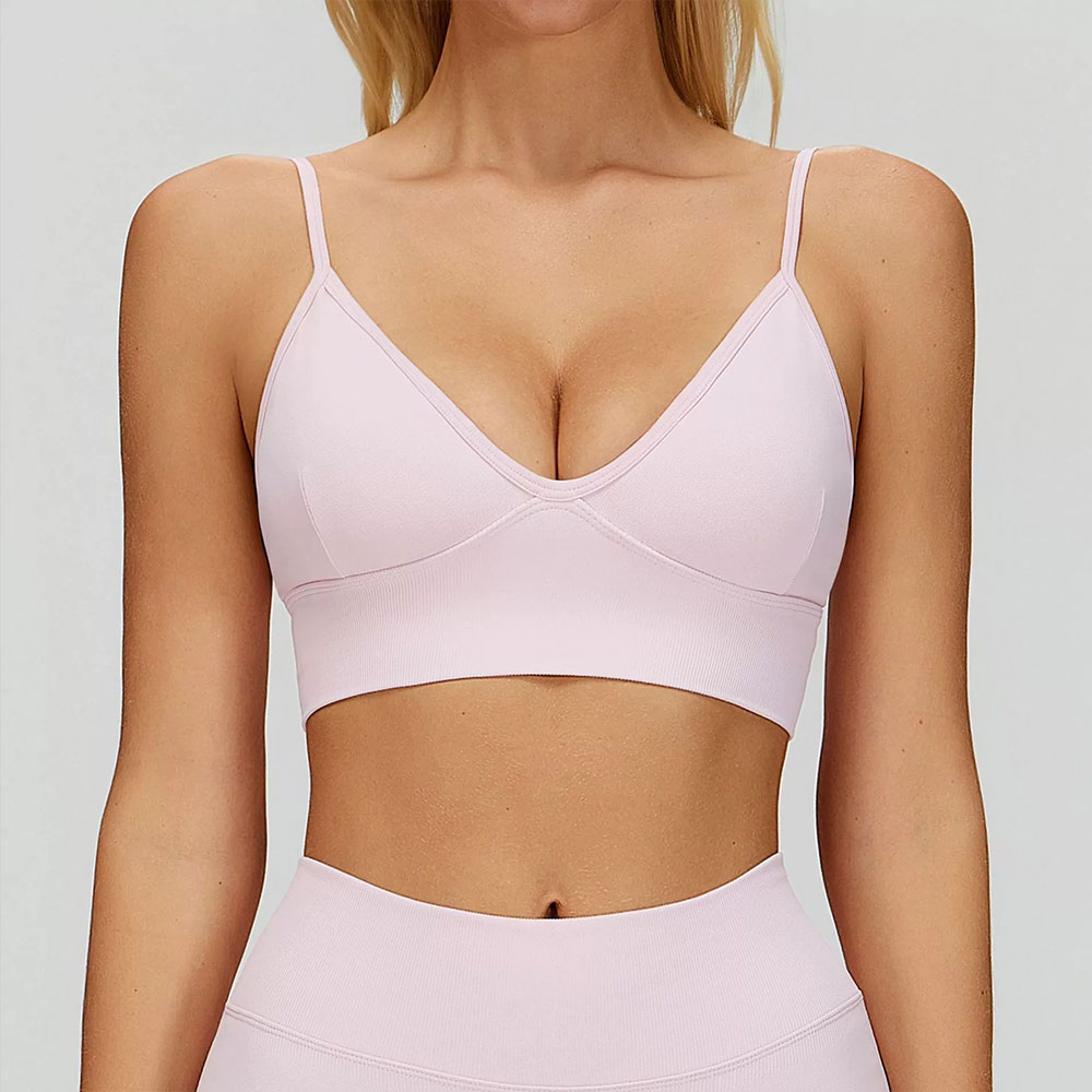 Sports Bra Women Breathable Sh – обзор и цена Plunge Bra Push Up