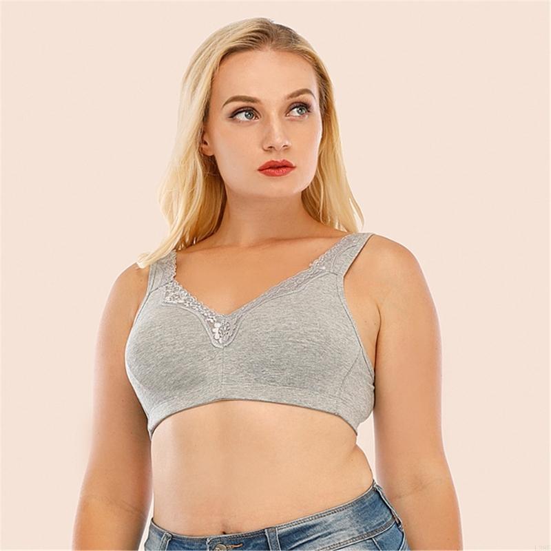 L38E Womens Wireless Big Size  – обзор и цена Cotton Bra Everyday