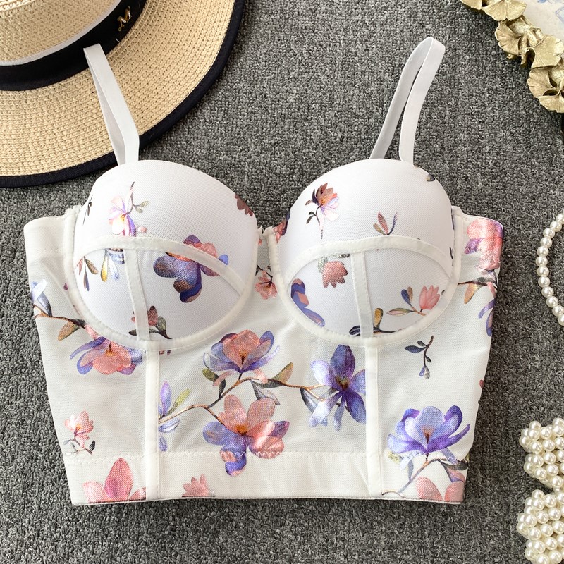 Women Sexy Floral printed Cors – обзор и цена Cotton Bra Everyday