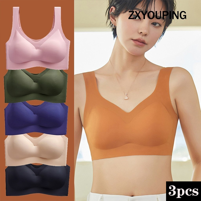 3PCS Sexy Sports Bra Seamless  – обзор и цена Cotton Bra Everyday