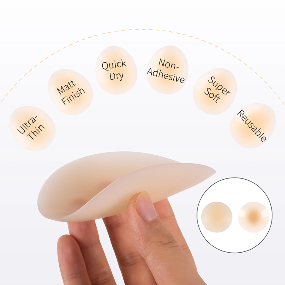 No Glue Self Adhesive Nipple C – обзор и цена Strapless Bra Adhesive