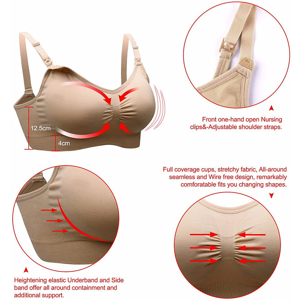 Womens Maternity  Nursing Bra  – обзор и цена Nursing Bra Clip