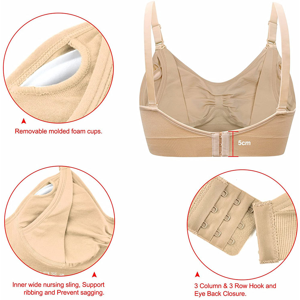 Womens Maternity  Nursing Bra  – обзор и цена Nursing Bra Clip
