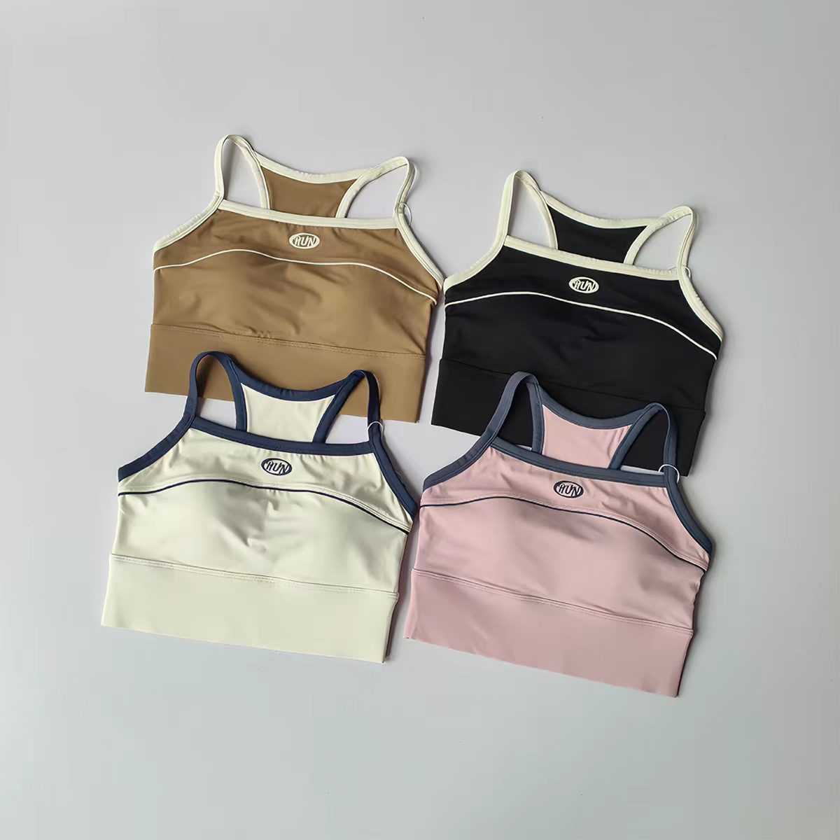 Women Color Block Sports Bra w – обзор и цена Minimizer Bra Women