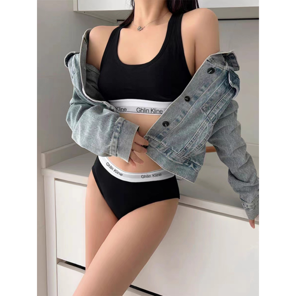 2PCS Ghlin Kline Underwear wit – обзор и цена Cotton Bra Everyday