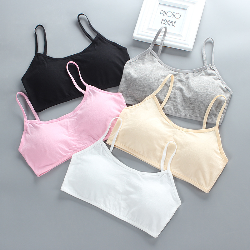 5pcs Teenage Girls Cotton Trai – обзор и цена Cotton Bra Everyday