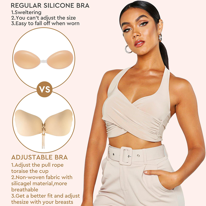 1/2 Pairs Women Summer Backles – обзор и цена Backless Bra Sticky