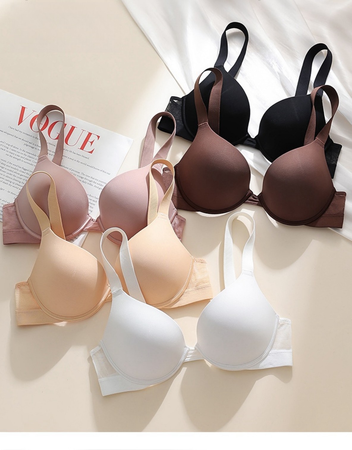 2025 Women's Plus Size Push Up – обзор и цена Demi Bra Balconette