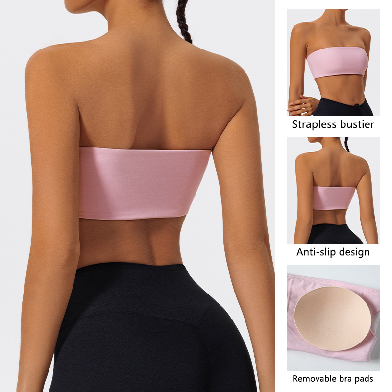 Strapless Sports Bra Gym Crop  – обзор и цена Sports Bra Racerback