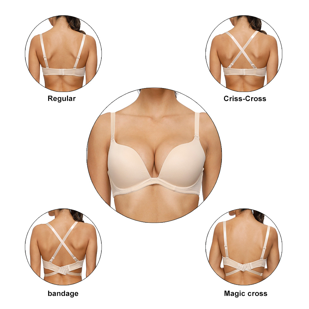 Vgplay Plunge Women Bra Light  – обзор и цена Convertible Bra Multiway