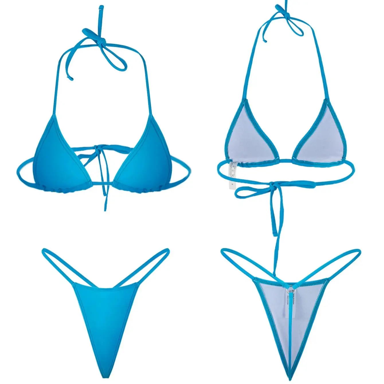 Sexy Female Swimming Suit Tie  – обзор и цена Underwire Bra Padded