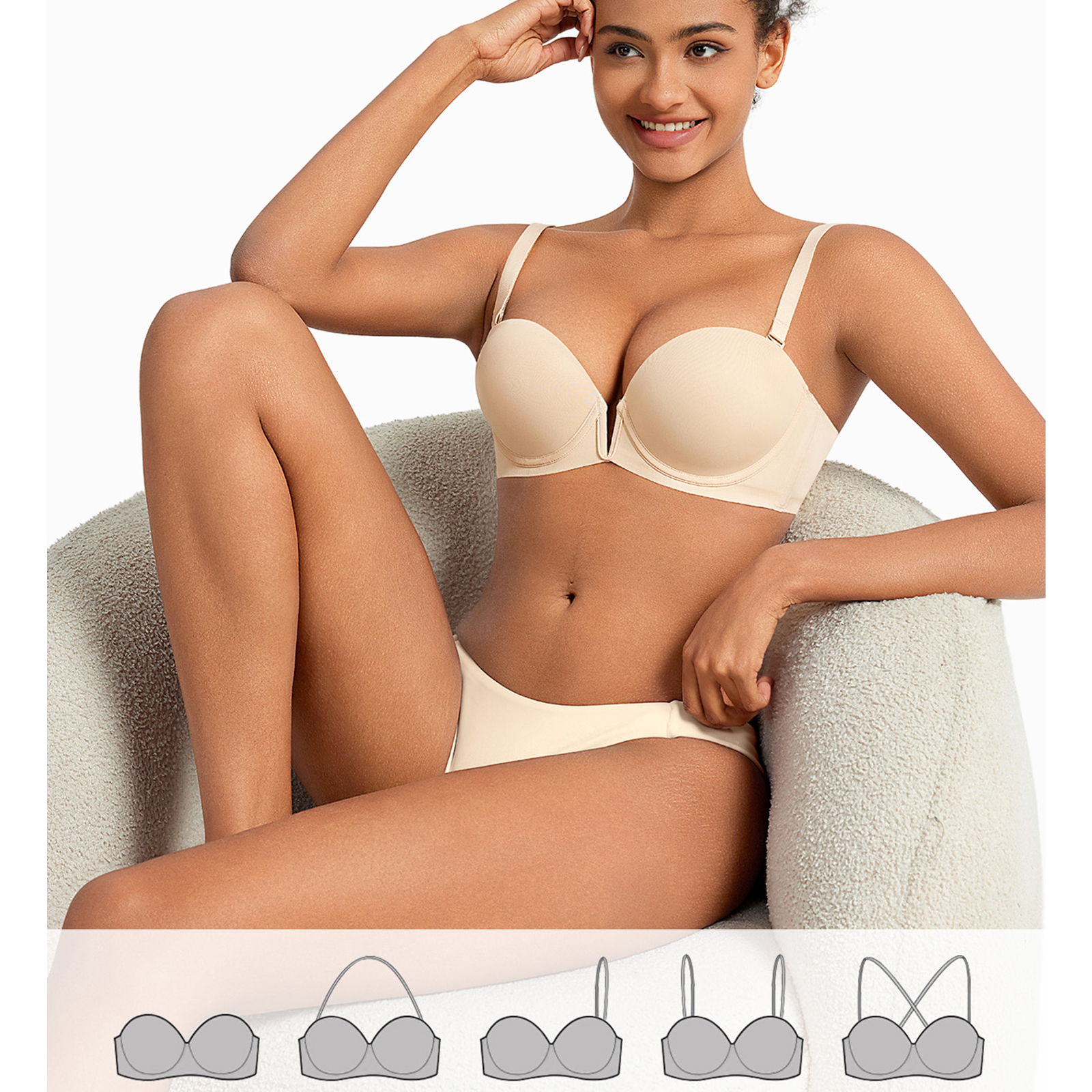 New Bra Push Up Underwire Ultr – обзор и цена Convertible Bra Multiway
