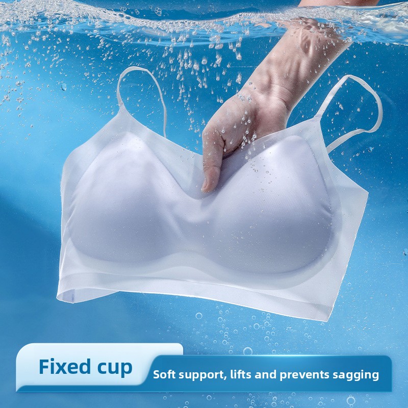 Ice Silk Sleep Bra Tank Top Wo – обзор и цена Sleep Bra Bralette