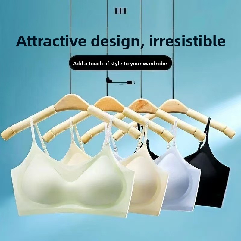 Ice Silk Sleep Bra Tank Top Wo – обзор и цена Sleep Bra Bralette