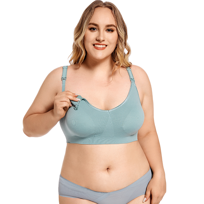 Plus Size Wireless Maternity B – обзор и цена Nursing Bra Clip