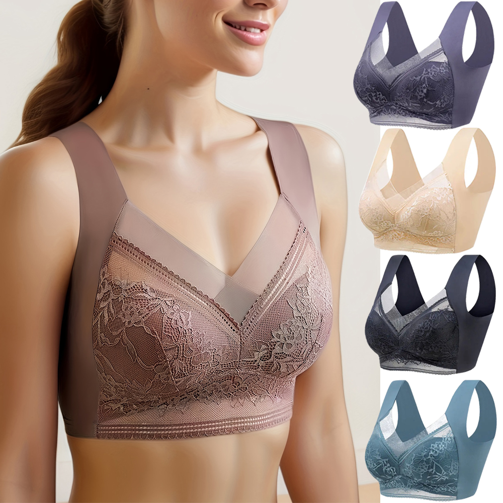 L-6L Women Large Bra Push Up I – обзор и цена Sheer Bra Lace