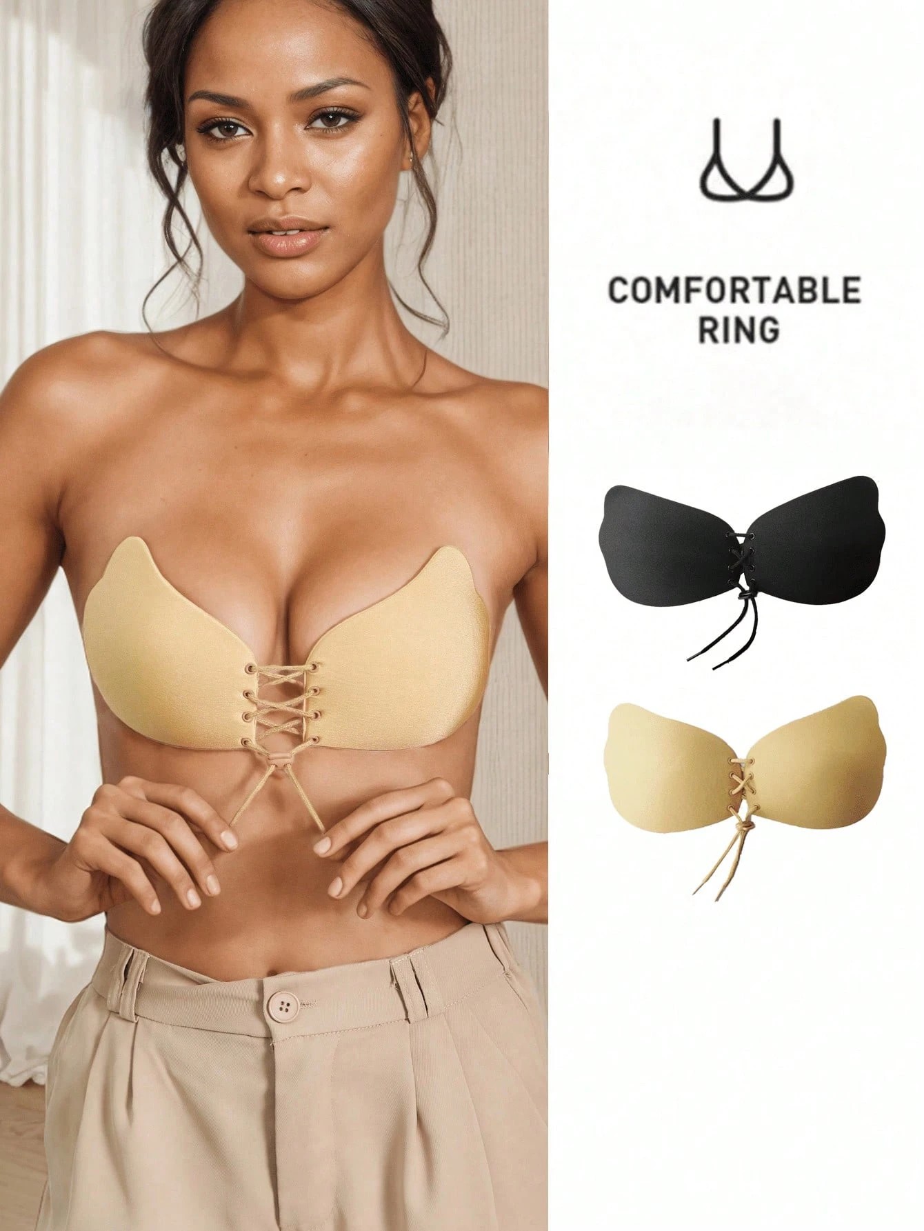 1 Pc Sticky Bra, Backless Stra – обзор и цена Backless Bra Sticky