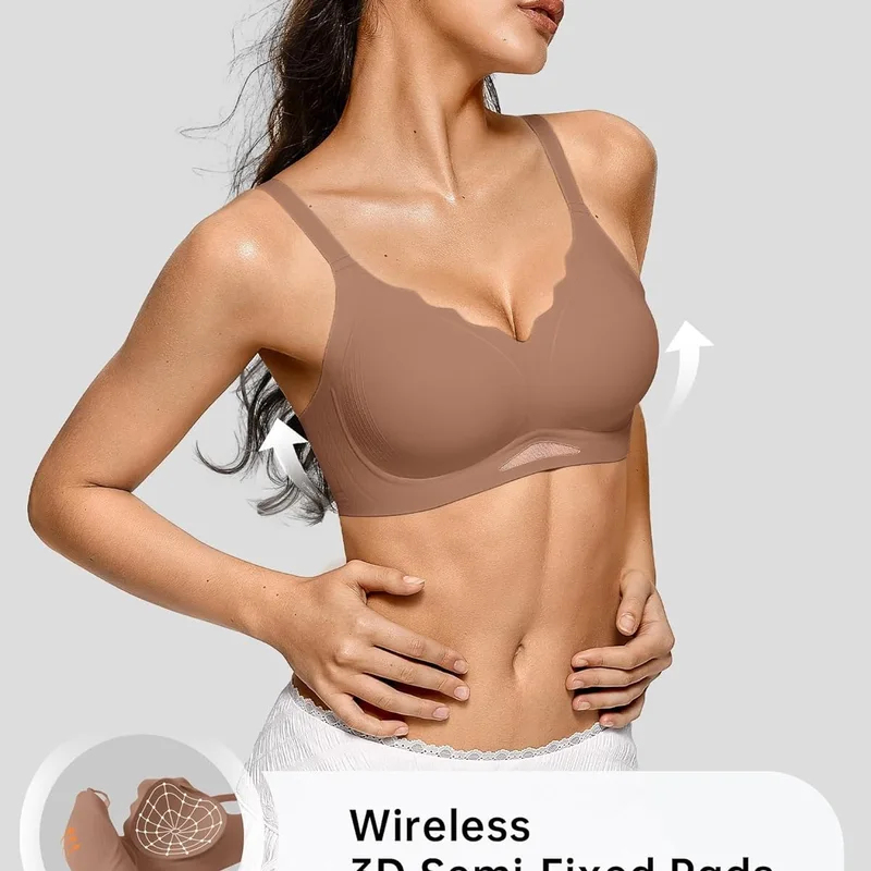 Women’s Wireless Bras Scallope – обзор и цена Wirefree Bra Comfort