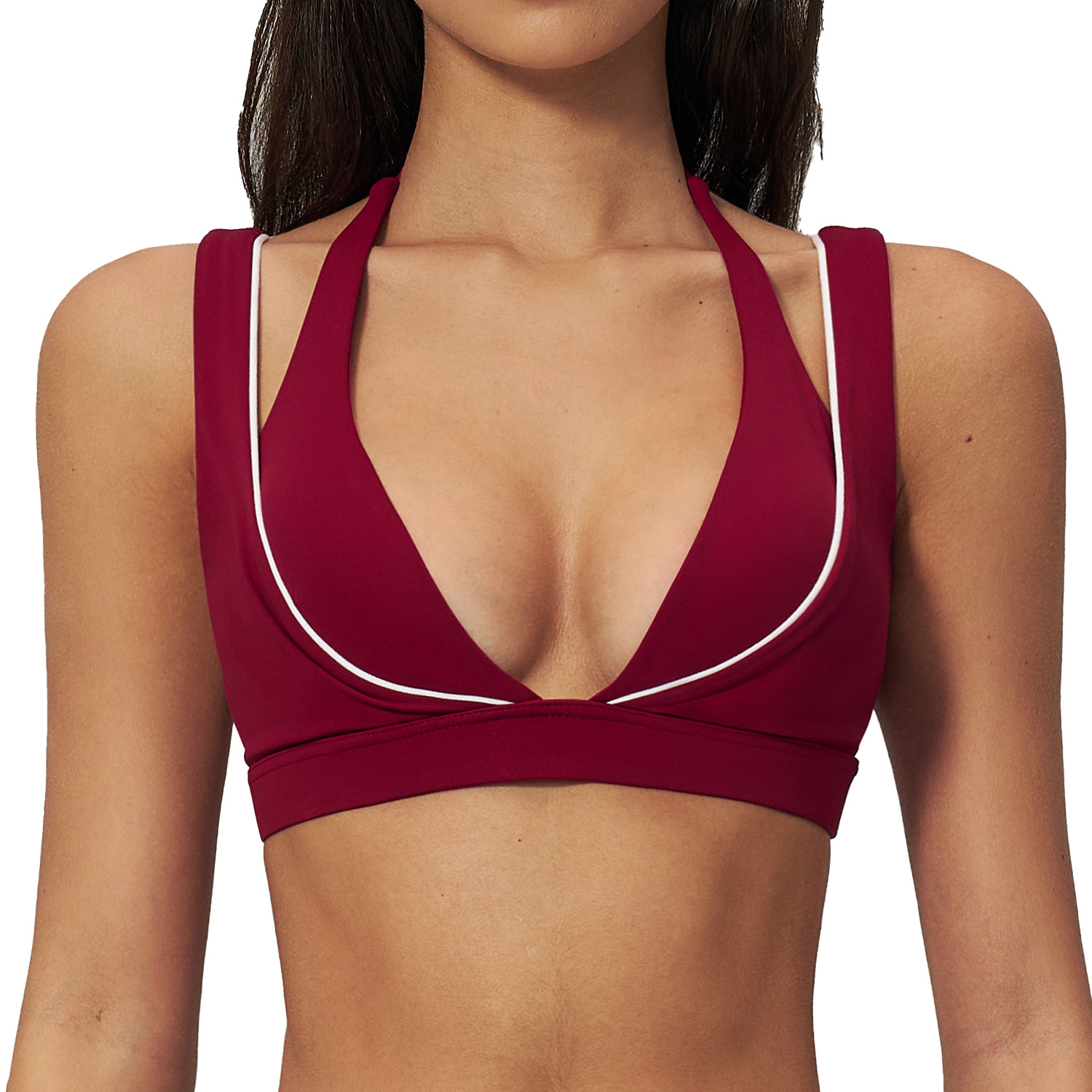 Yoga Underwear Women Sports Br – обзор и цена Plunge Bra Push Up