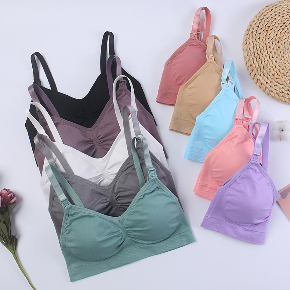 Breathable Maternity Pregnant  – обзор и цена Sleep Bra Bralette