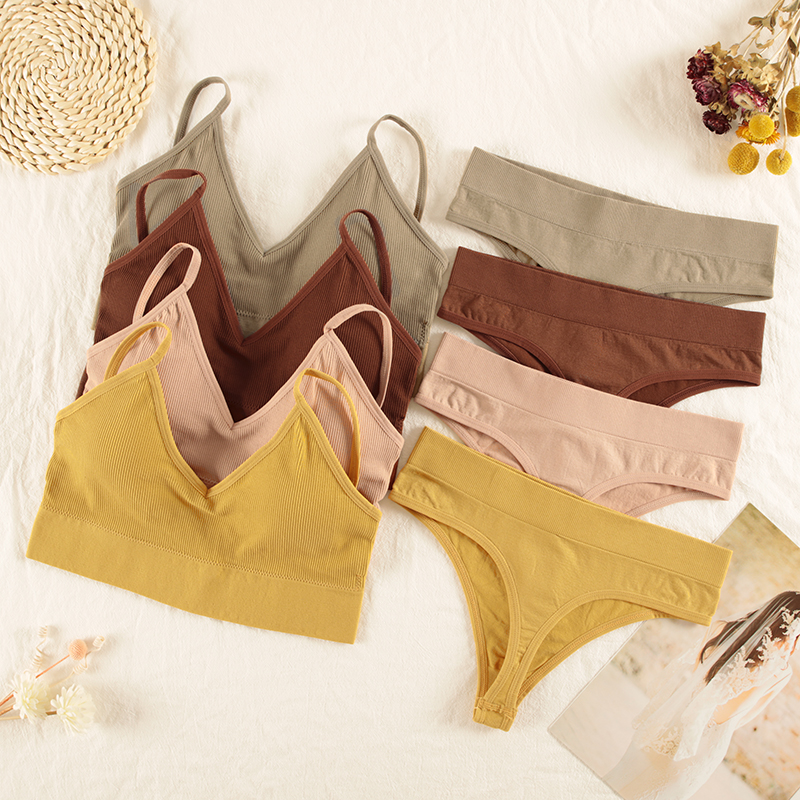CHRLEISURE Women Underwear Set – обзор и цена T Shirt Bra Seamless