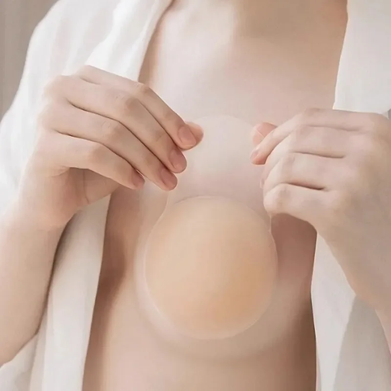 1Pairs Silicone Nipple Cover L – обзор и цена Strapless Bra Adhesive