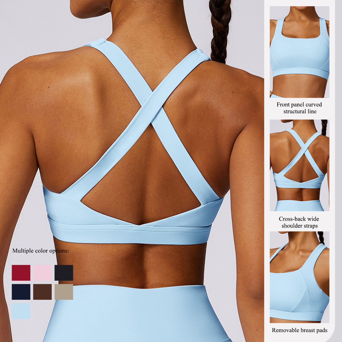 New Summer Women's Shockproof  – обзор и цена Minimizer Bra Women