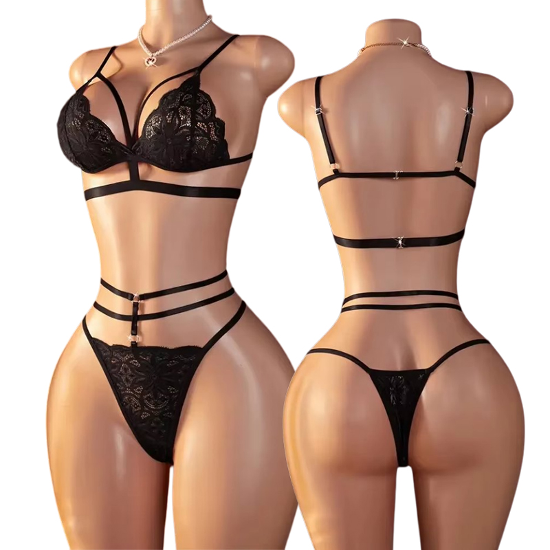 S- XXL Women's Sexy Contrast L – обзор и цена Sheer Mesh Bra