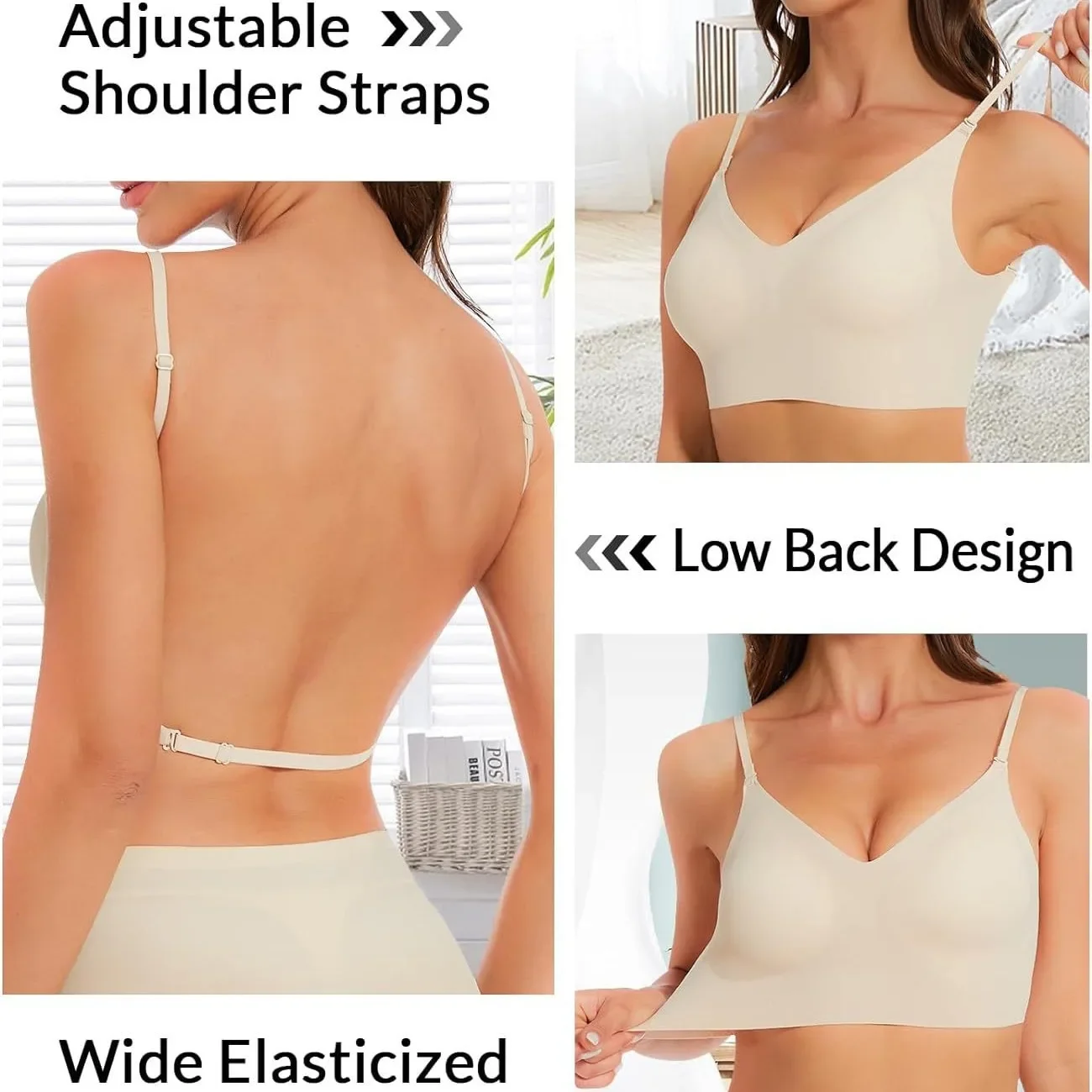 Top RatedSeamlLow Back Bra Sup – обзор и цена Convertible Bra Multiway
